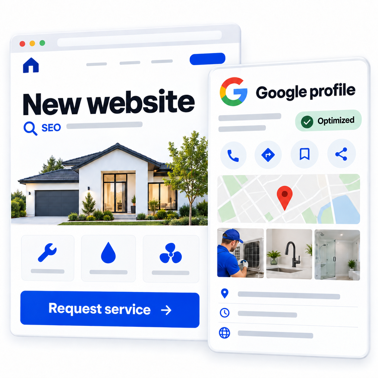 Your site + tools + customer list